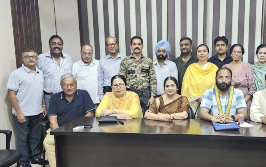 Rotary Club of Hoshiarpur will be President for the year 2024-25 Sneh Jain and Secretary Tamatni Ahluwalia